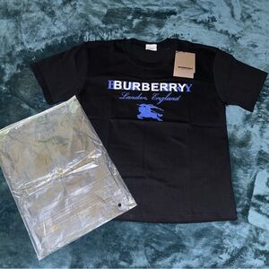Burberry Mens Black T-Shirt